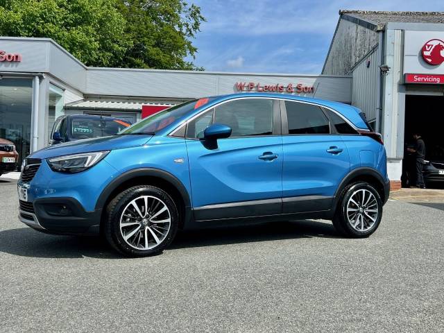 Vauxhall Crossland X 1.2T [130] Elite Nav 5dr [Start Stop] Auto Hatchback Petrol Persian Blue Metallic