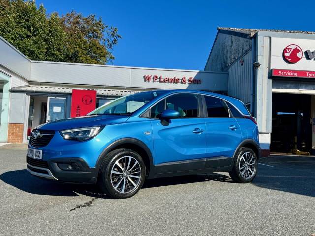 Vauxhall Crossland X 1.2T [110] Elite Nav 5dr [6 Speed] [S/S] Hatchback Petrol Persian Blue Metallic