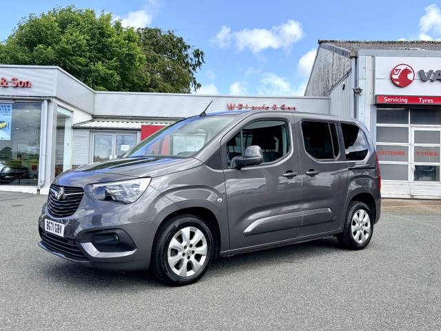 Vauxhall Combo-life 1.2 Turbo 130 SE 5dr Auto MPV Petrol Moonstone Grey Metallic