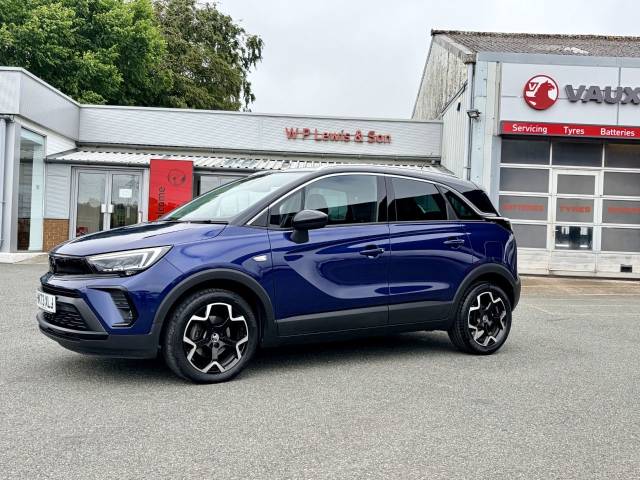 Vauxhall Crossland 1.2 Turbo Ultimate 5dr Hatchback Petrol Nautic Blue Metallic