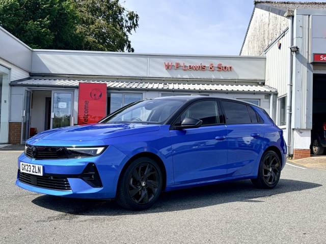 Vauxhall Astra 1.2 Turbo 130 GS 5dr Hatchback Petrol Cobalt Blue Metallic
