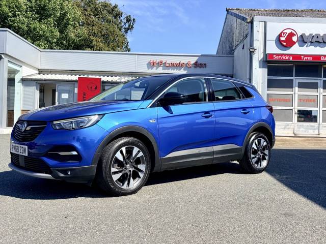 Vauxhall Grandland X 1.2 Turbo Sport Nav 5dr Auto [8 Speed] Hatchback Petrol Topaz Blue