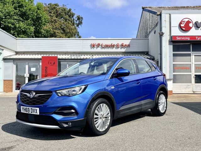 Vauxhall Grandland X 1.2 Turbo Tech Line Nav 5dr Hatchback Petrol Topaz Blue Metallic