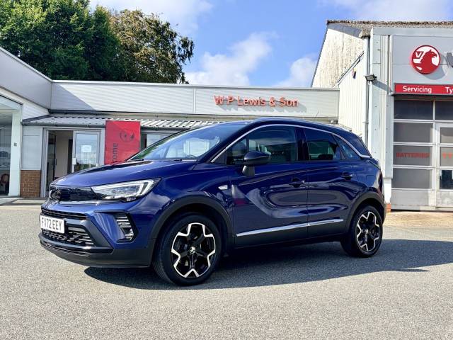Vauxhall Crossland 1.2 Turbo Ultimate 5dr Hatchback Petrol Navy Blue Metallic