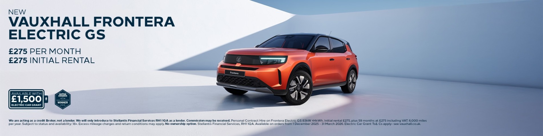 Frontera Electric GS Q1