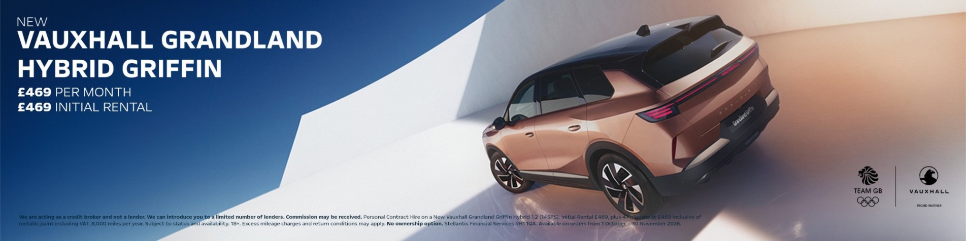 Grandland Hybrid Q4 banner