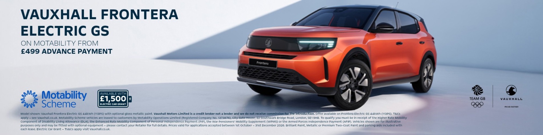 Frontera Motability Banner Q4