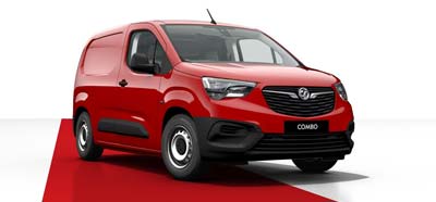 Vauxhall Combo - Available in Ruby Red