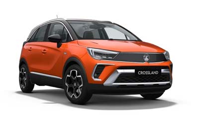 Vauxhall Crossland - Available In Power Orange